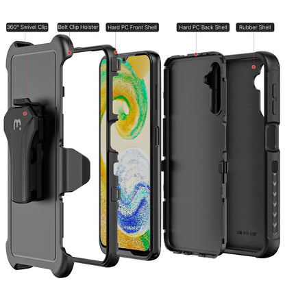 MyBat Pro Antimicrobial Maverick Series Case with Holster - Samsung Galaxy A14 5G - Color Options