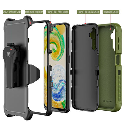 MyBat Pro Antimicrobial Maverick Series Case with Holster - Samsung Galaxy A14 5G - Color Options