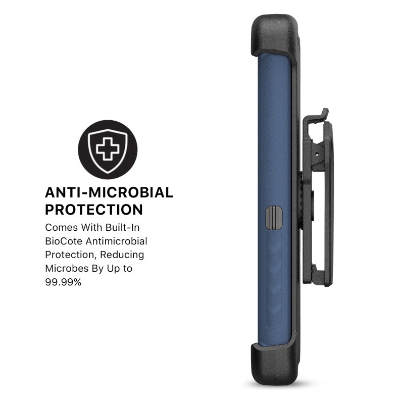 MyBat Pro Antimicrobial Maverick Series Case with Holster - Samsung Galaxy S22 - Color Options