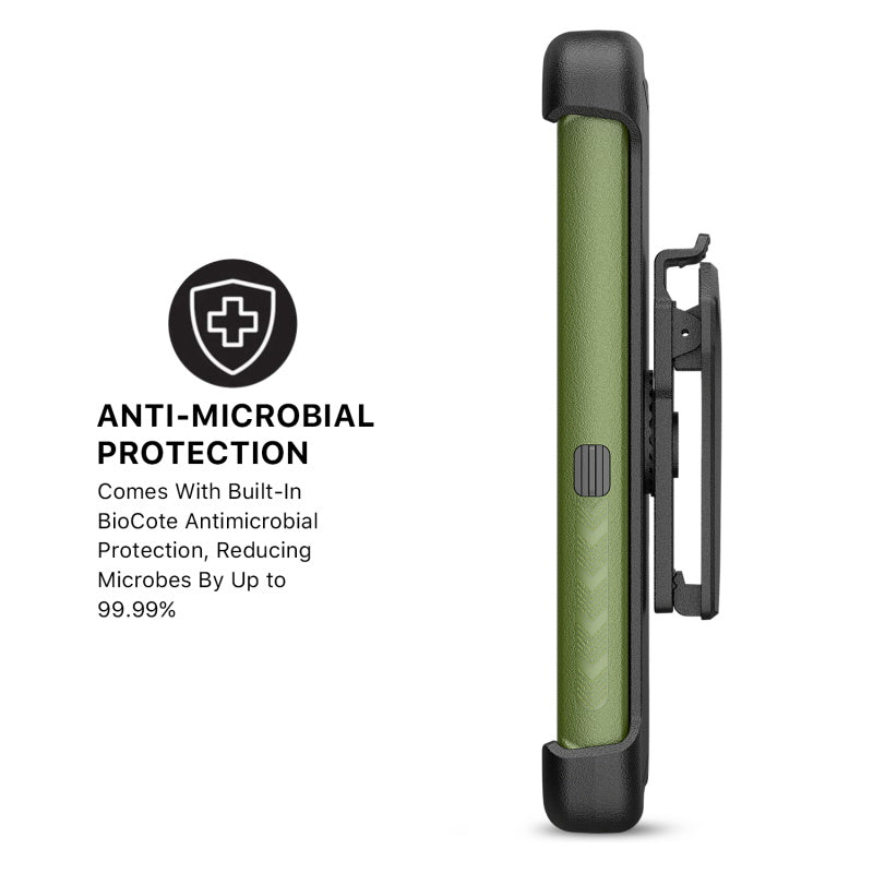 MyBat Pro Antimicrobial Maverick Series Case with Holster - Samsung Galaxy S22 Plus - Color Options