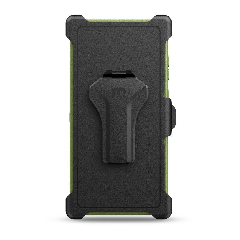 MyBat Pro Antimicrobial Maverick Series Case with Holster - Samsung Galaxy S22 Ultra - Color Options