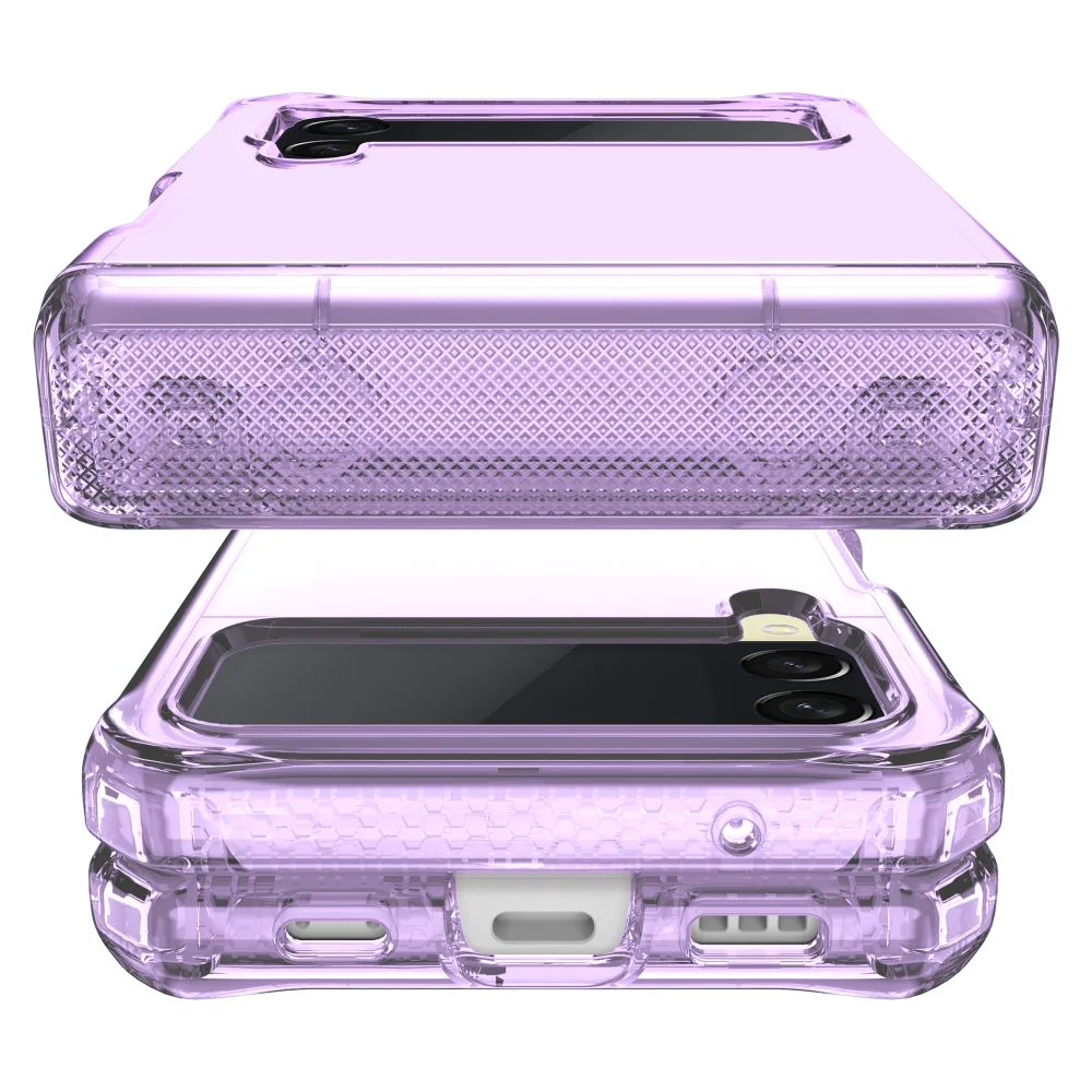 ITSKINS - Supreme_R Hinge Case for Samsung Galaxy Z Flip4 - Light Purple