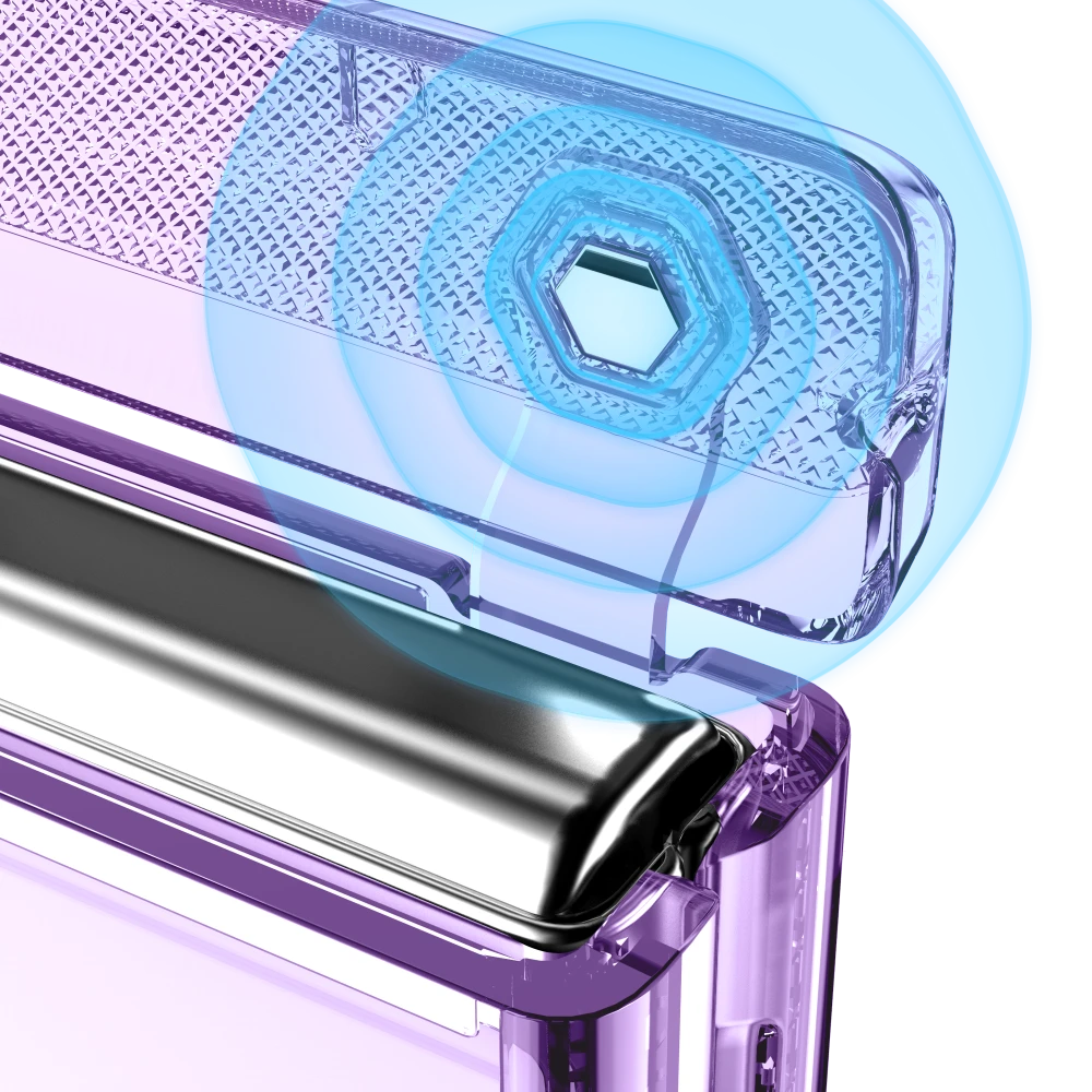 ITSKINS - Supreme_R Hinge Case for Samsung Galaxy Z Flip4 - Light Purple
