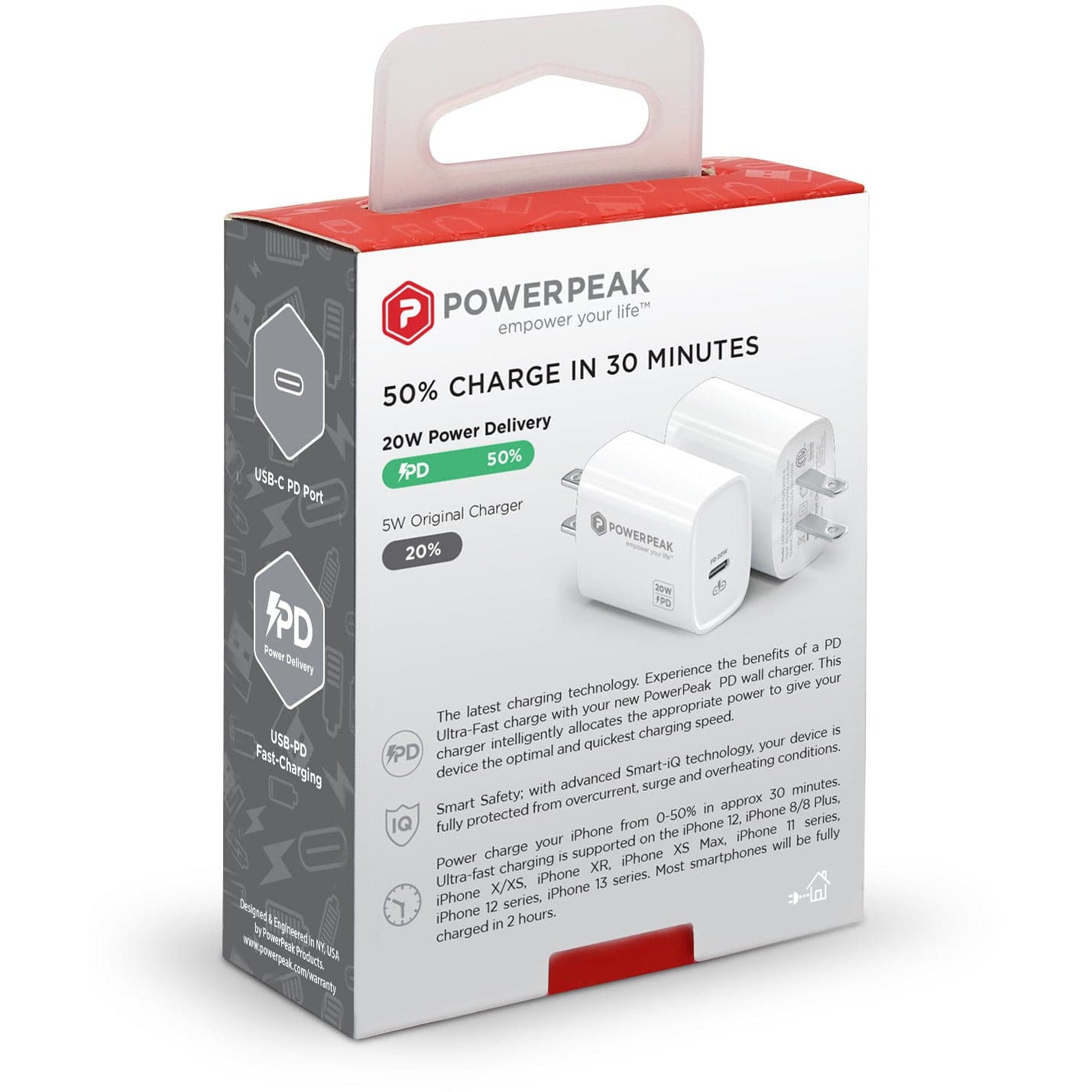 Powerpeak 20W USB-C Power Adapter